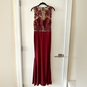 Evening maxi dress